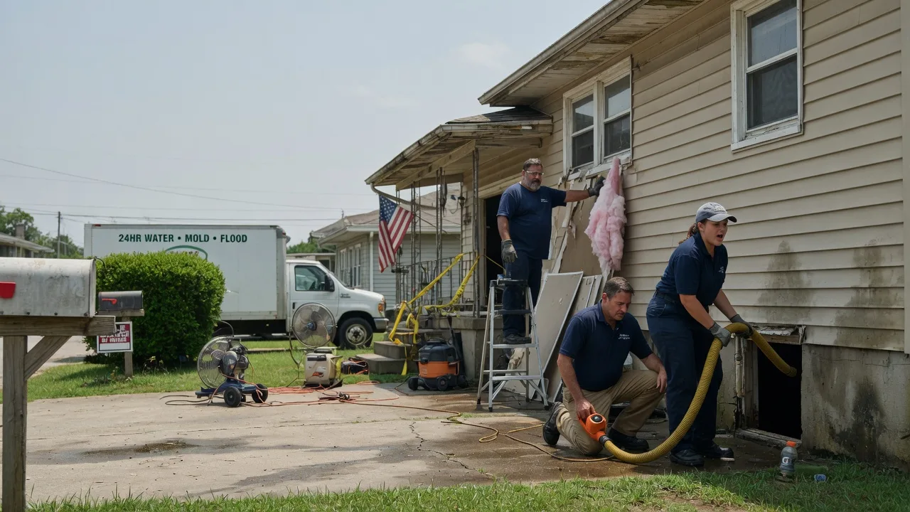 Water Damage Repair in Greenbrier, AR near me